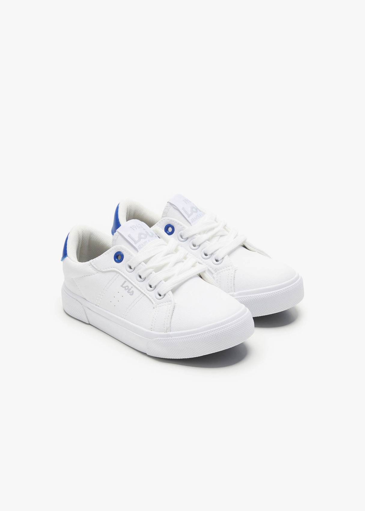 Bambas Cordones con detalles a contraste blanca