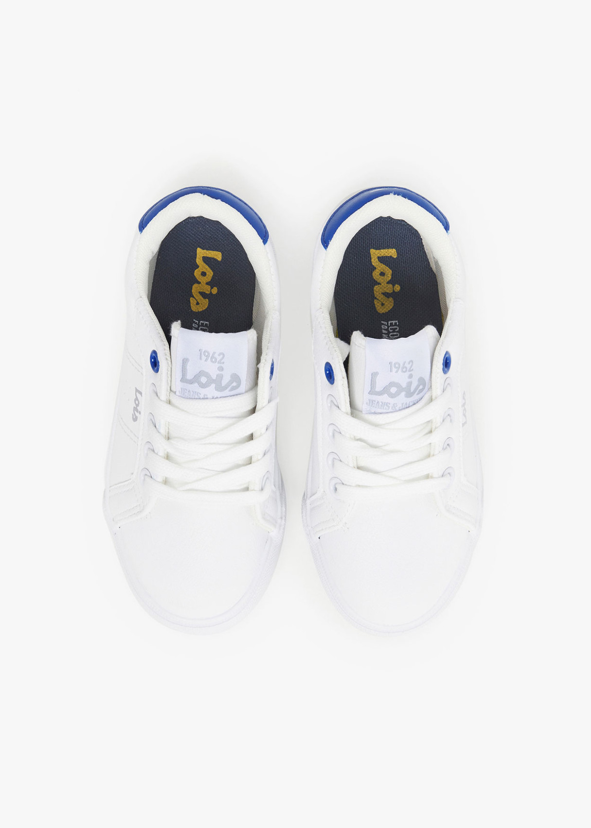 Bambas Cordones con detalles a contraste blanca