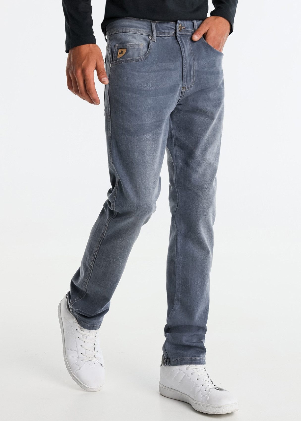 Vaqueros Regular Fit Tiro Medio