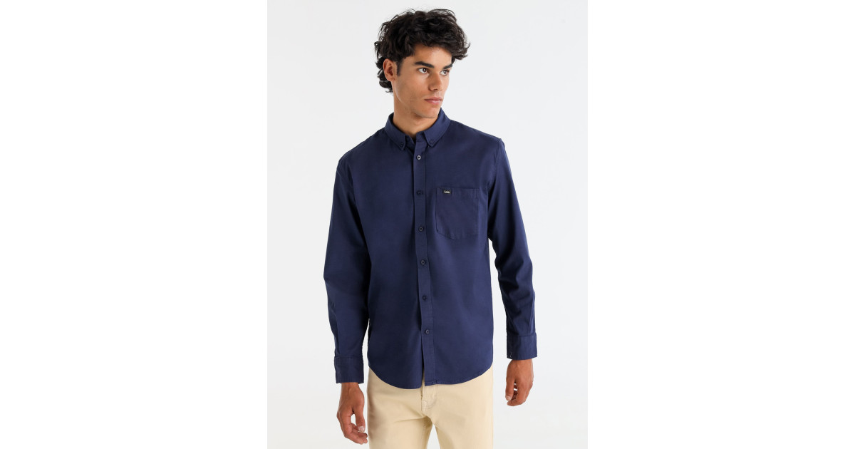Selected Homme SLHSLIMNEW MARK LS B NOOS - Camisa - Mood Indigo/geo
