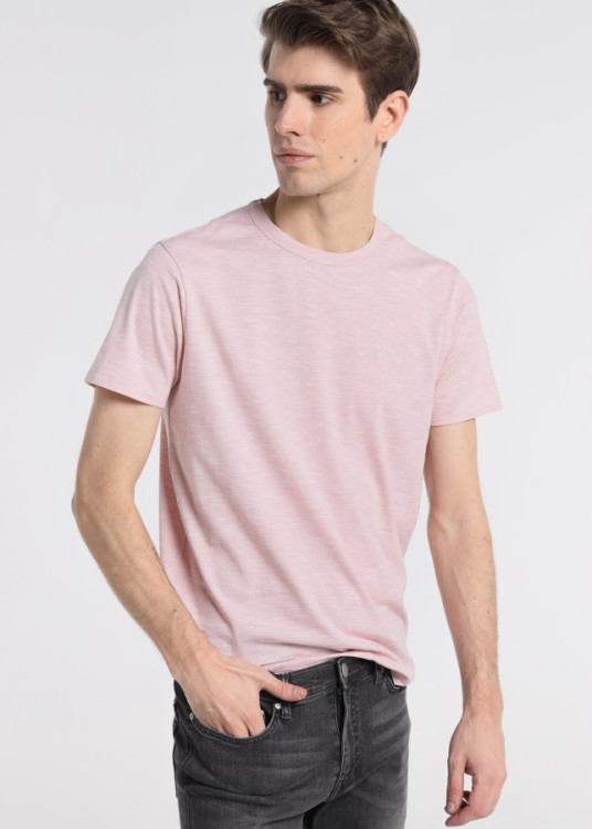 Camiseta Manga Corta Pin Stripe Logo
