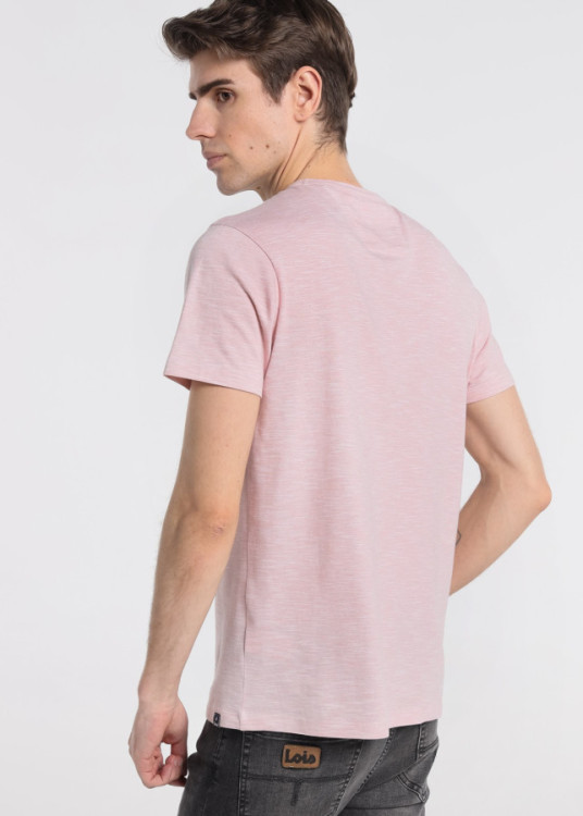 Camiseta Manga Corta Pin Stripe Logo