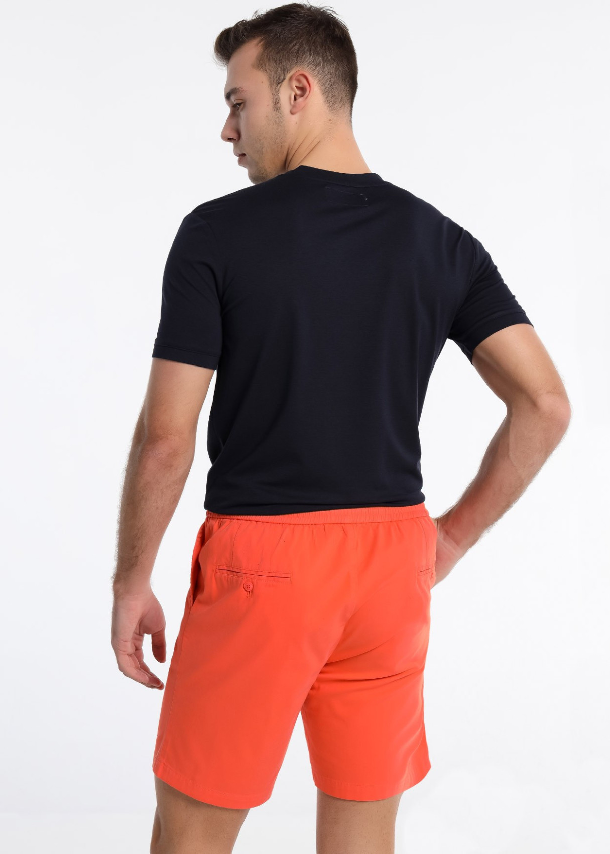 Bermuda Canvas Cintura Elastica