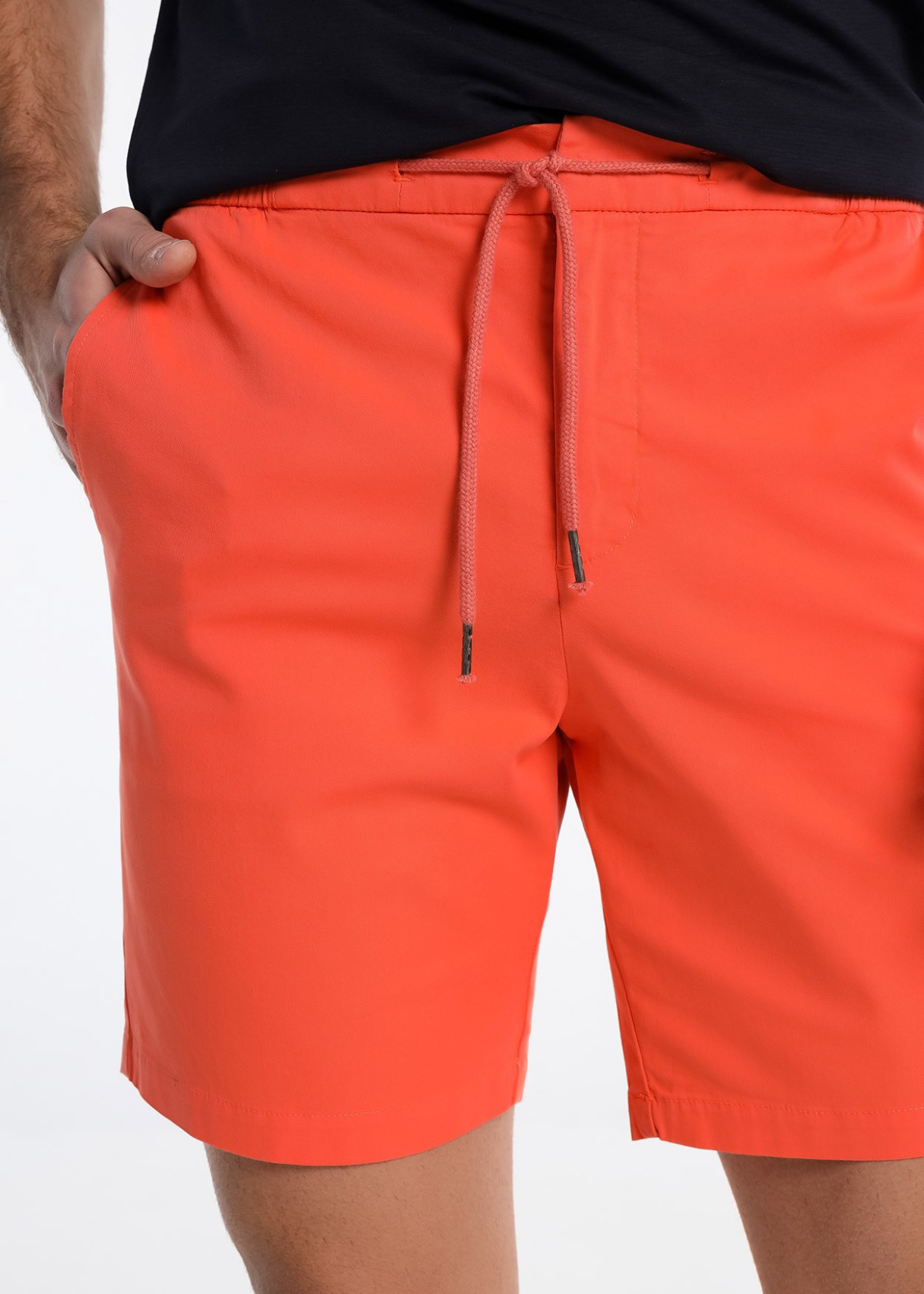 Bermuda Canvas Cintura Elastica
