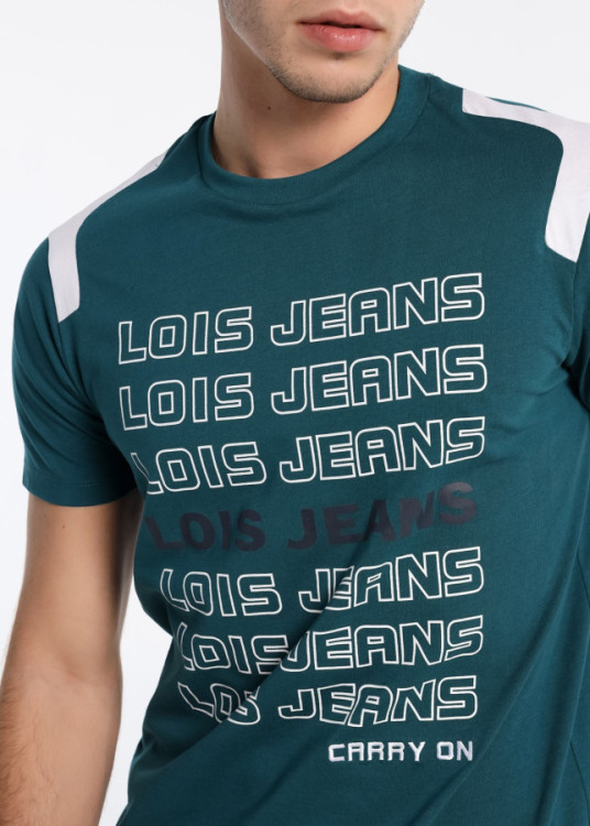 Camiseta Manga Corta Piezas Hombro