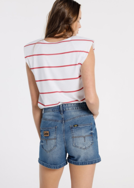 Short Medium Blue