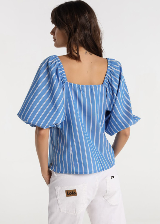 Blusa Raya Tejida Manga Volumen