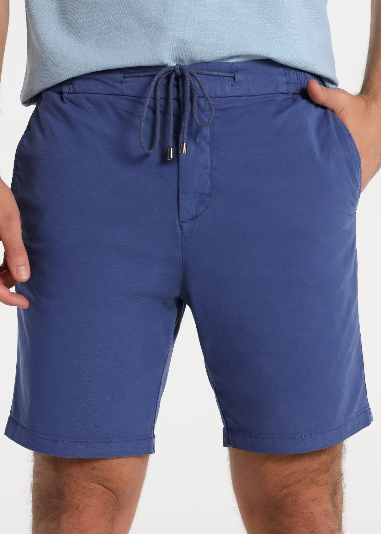 Bermuda Canvas Cintura Elastica