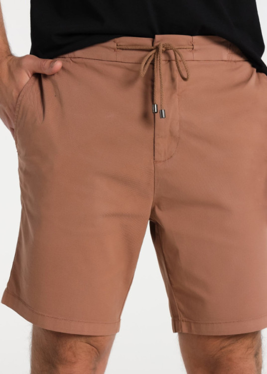 Bermuda Canvas Cintura Elastica