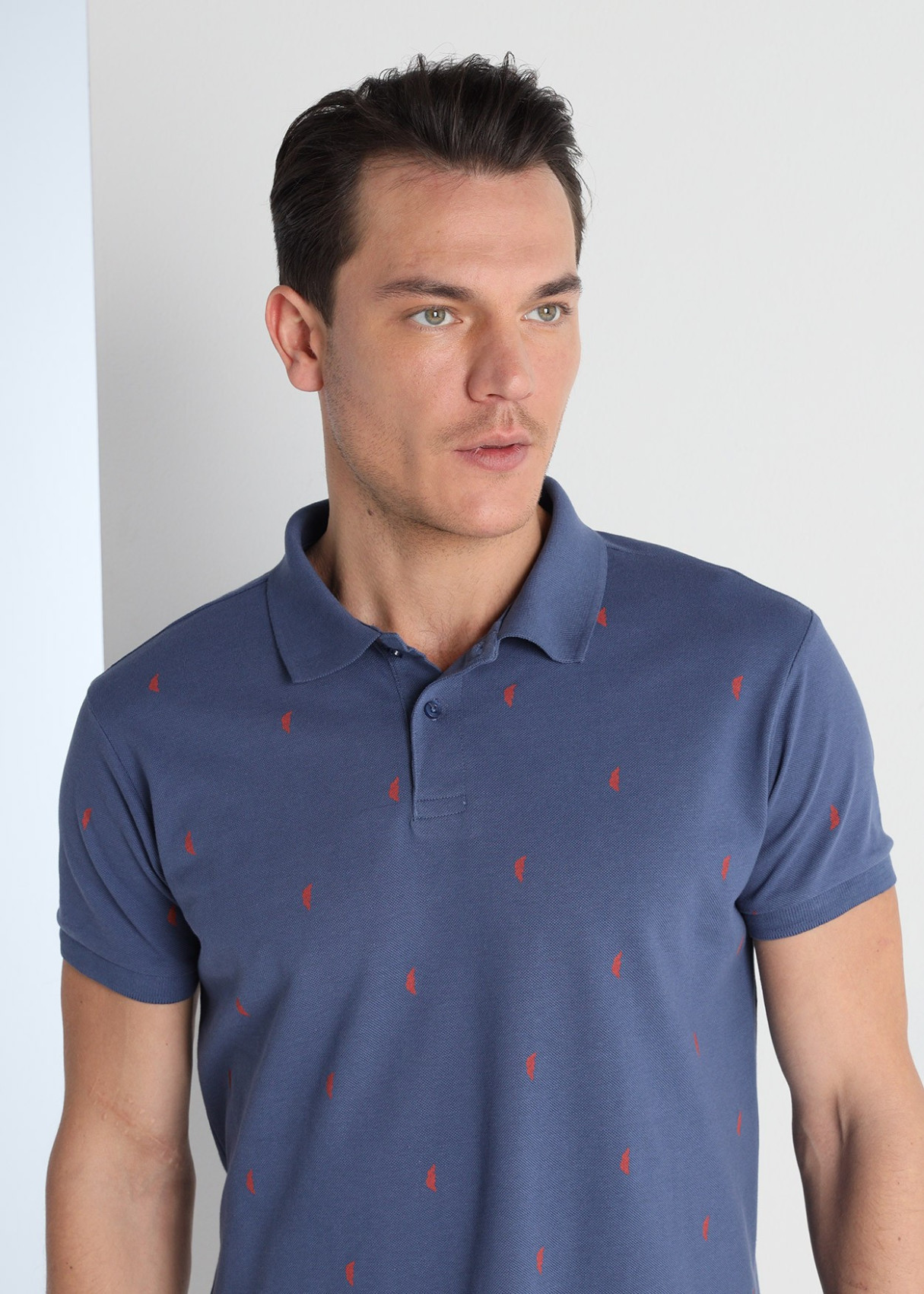 Polo Mini Print Hojas
