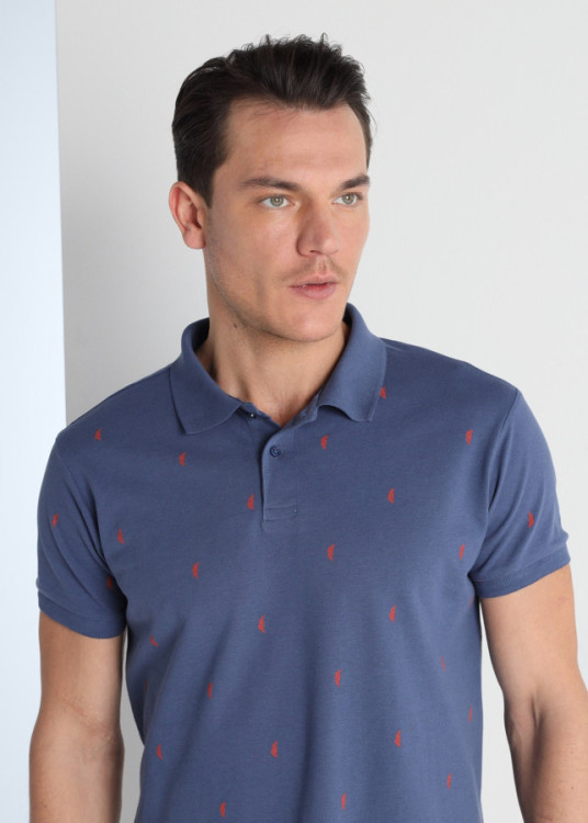 Polo Mini Print Hojas