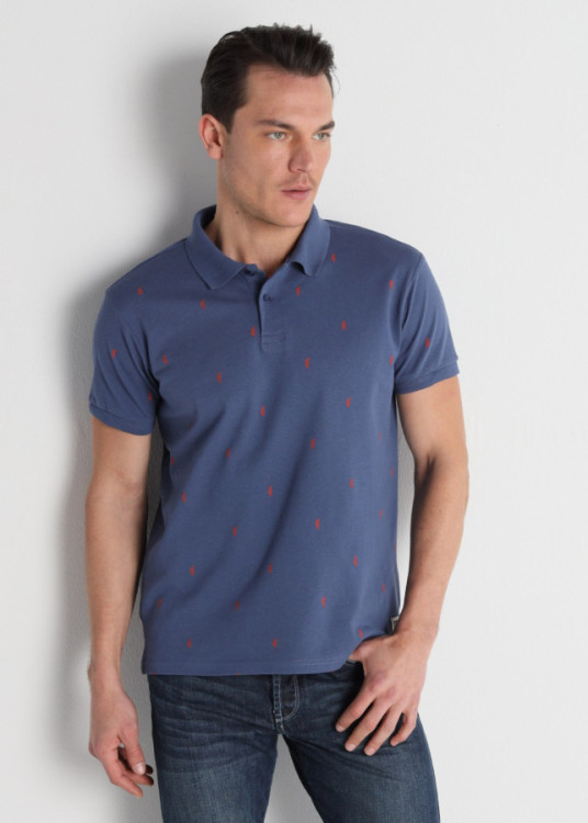 Polo Mini Print Hojas
