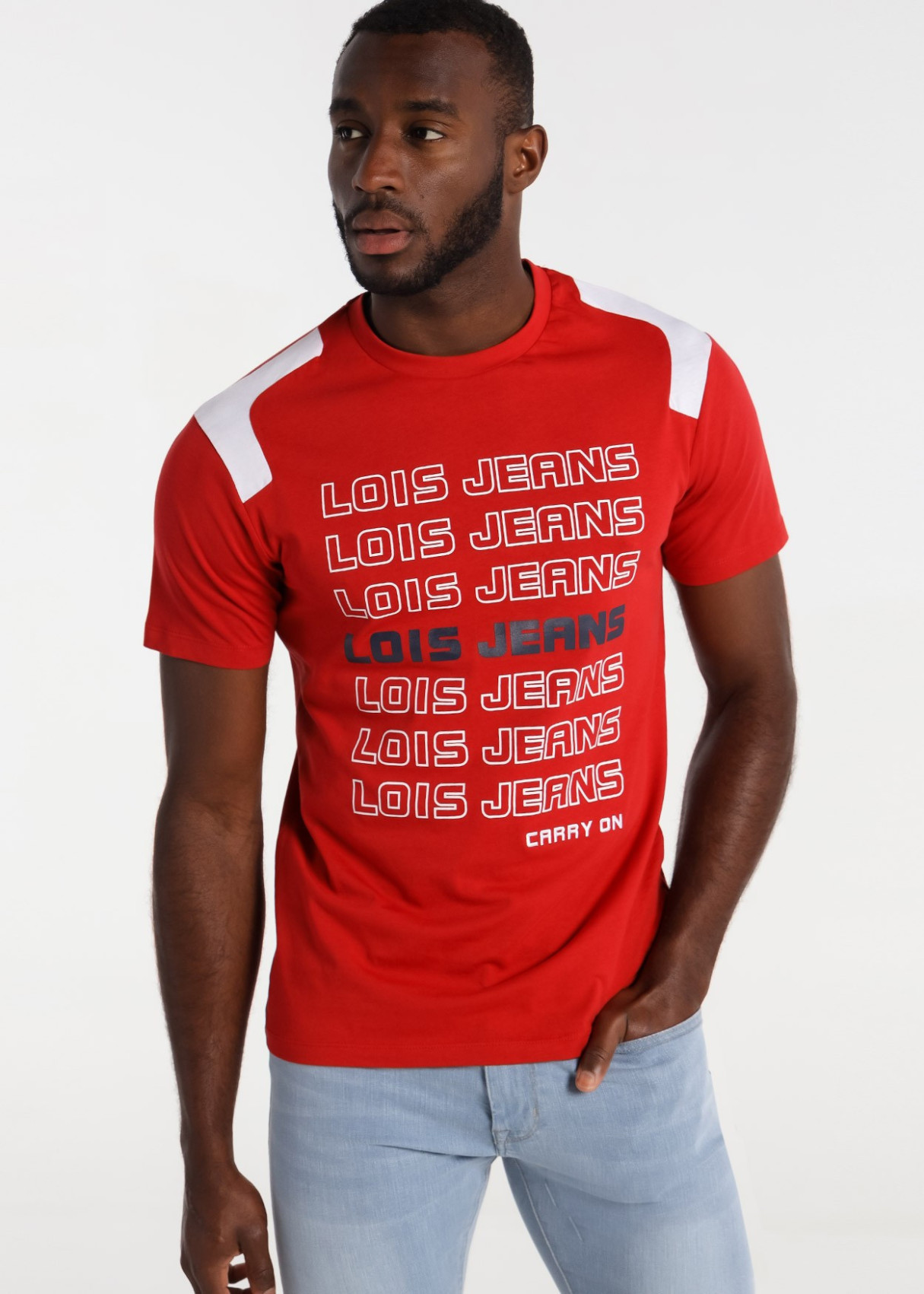 Camiseta Manga Corta Piezas Hombro