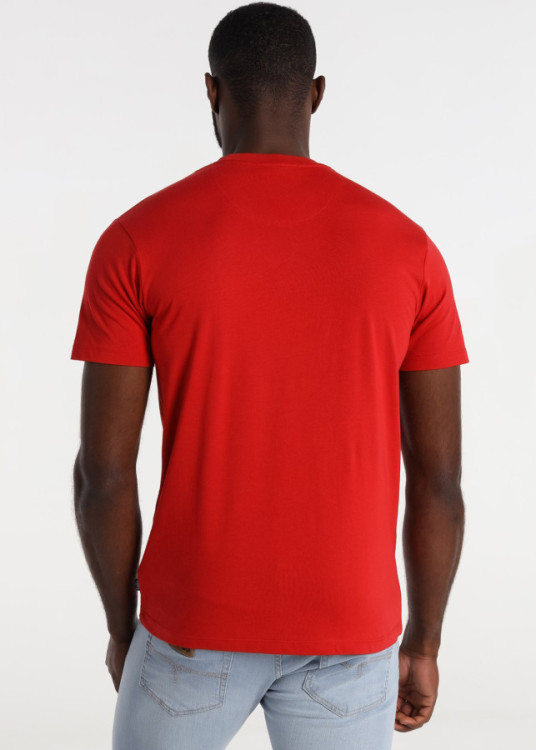 Camiseta Manga Corta Piezas Hombro