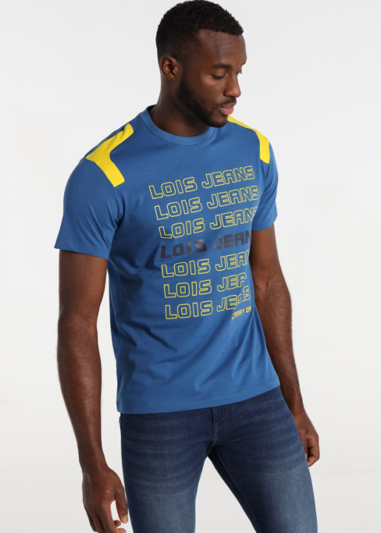 Camiseta Manga Corta Piezas Hombro