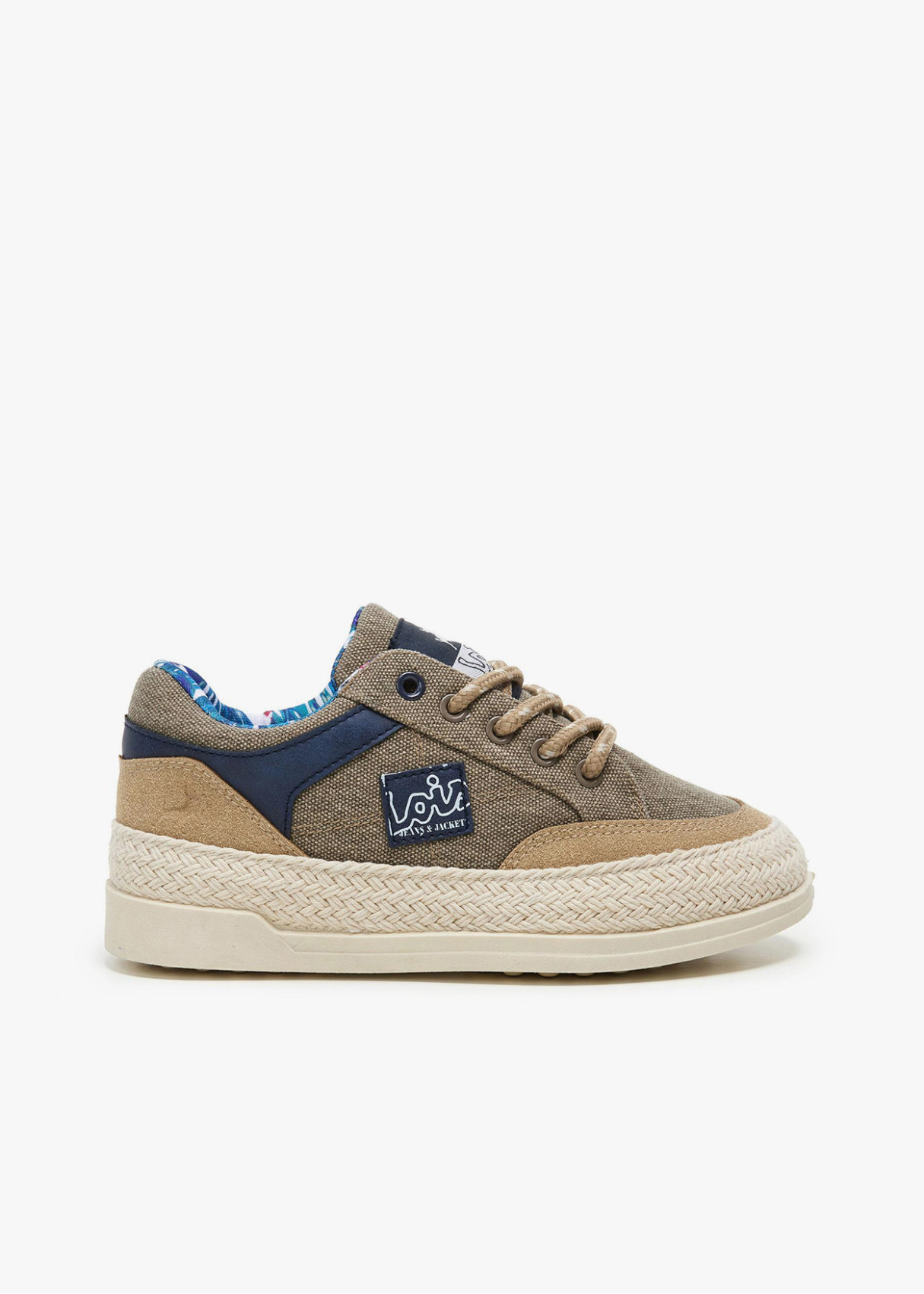 Bambas Yute Textil Cordones beige