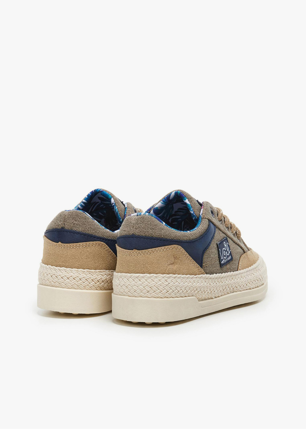 Bambas Yute Textil Cordones beige