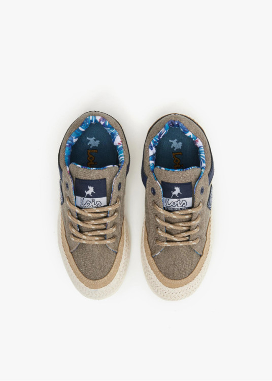 Bambas Yute Textil Cordones beige