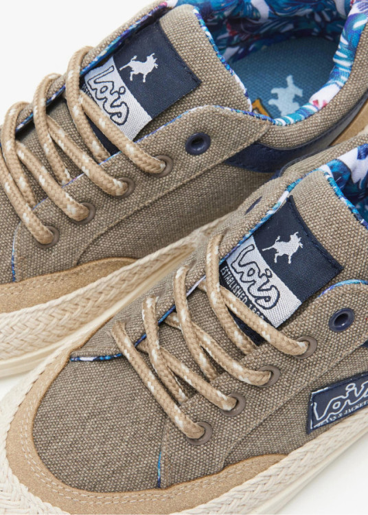 Bambas Yute Textil Cordones beige