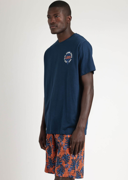 Pijama Manga Corta Generals azul