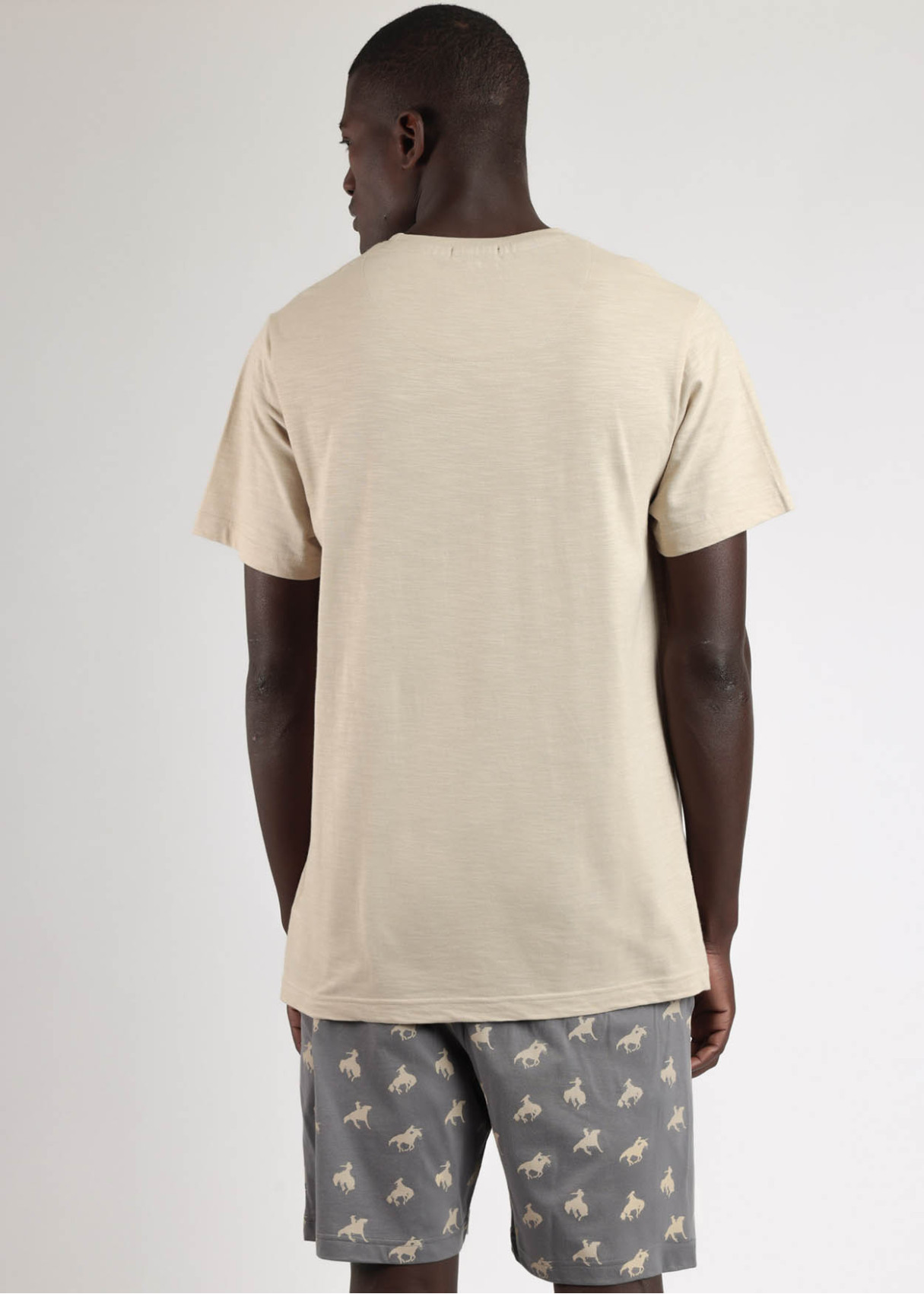 Pijama Manga Corta Generals beige