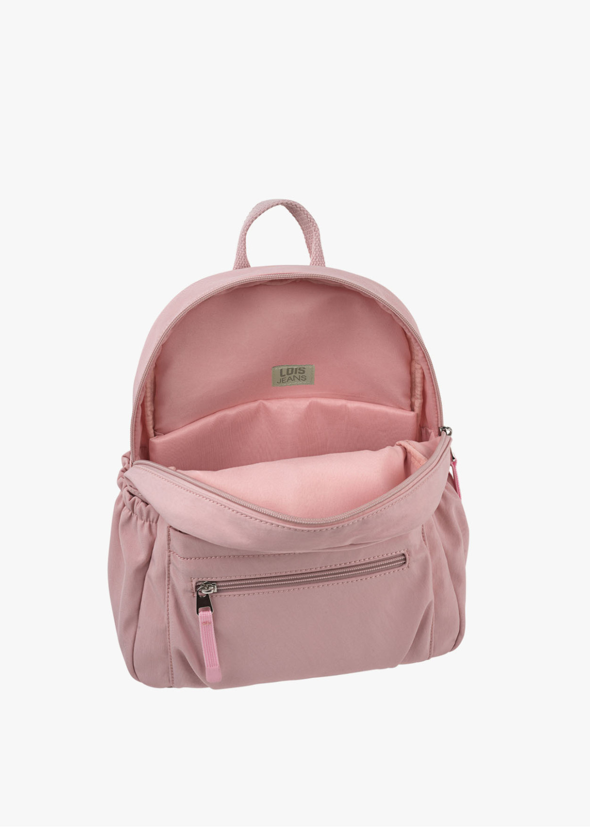 Mochila multifunción antirrobo impermeable rosa