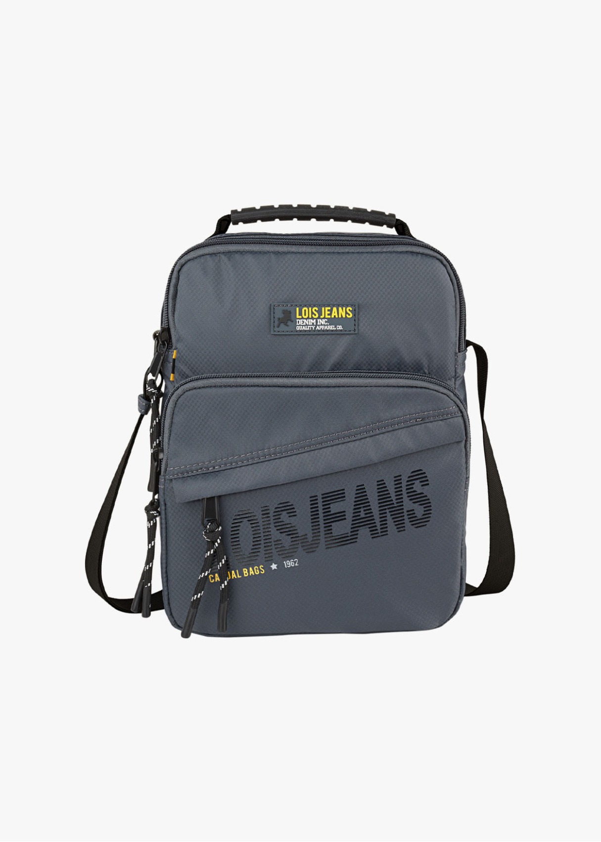 Bandolera ajustable logo Lois jeans azul