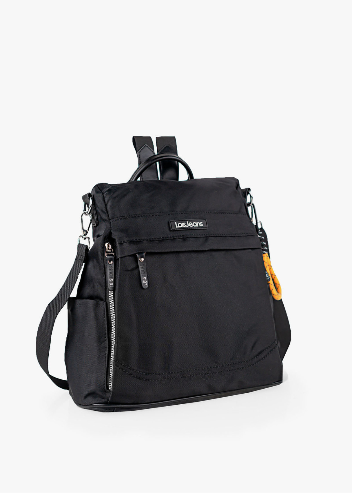 Mochila ajustable antirrobo impermeable negra