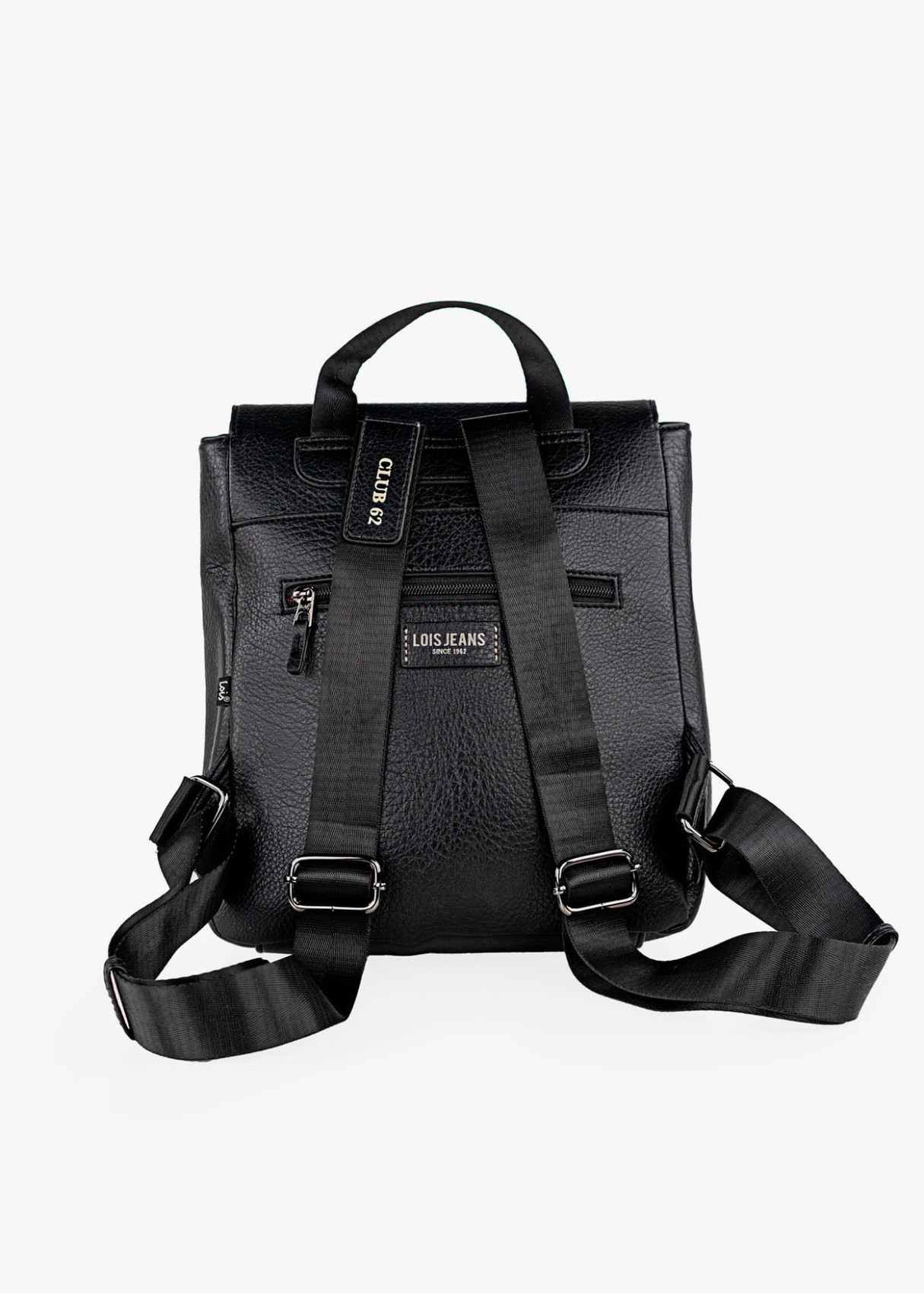 Mochila ajustable antirrobo impermeable negra