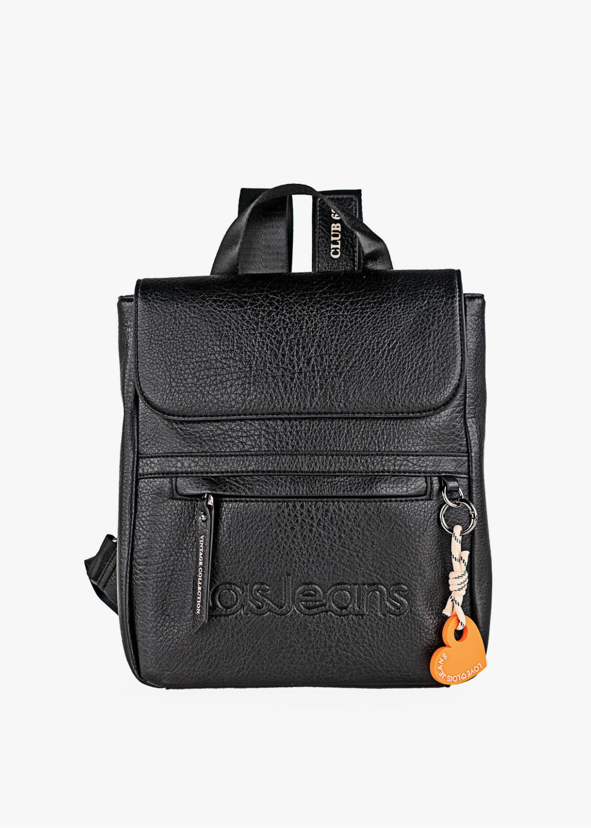 Mochila ajustable antirrobo impermeable negra