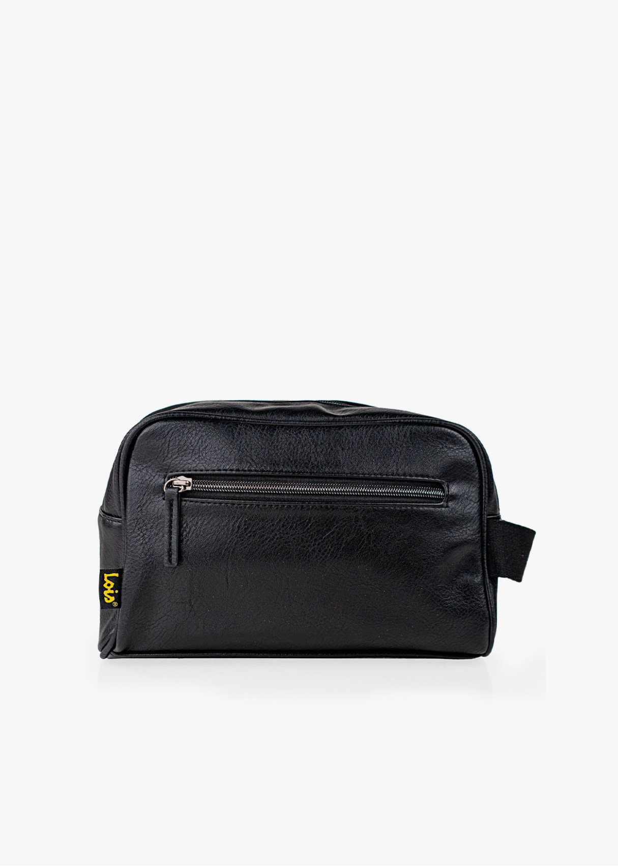 Neceser Pequeño cremalleras y asa lateral negro