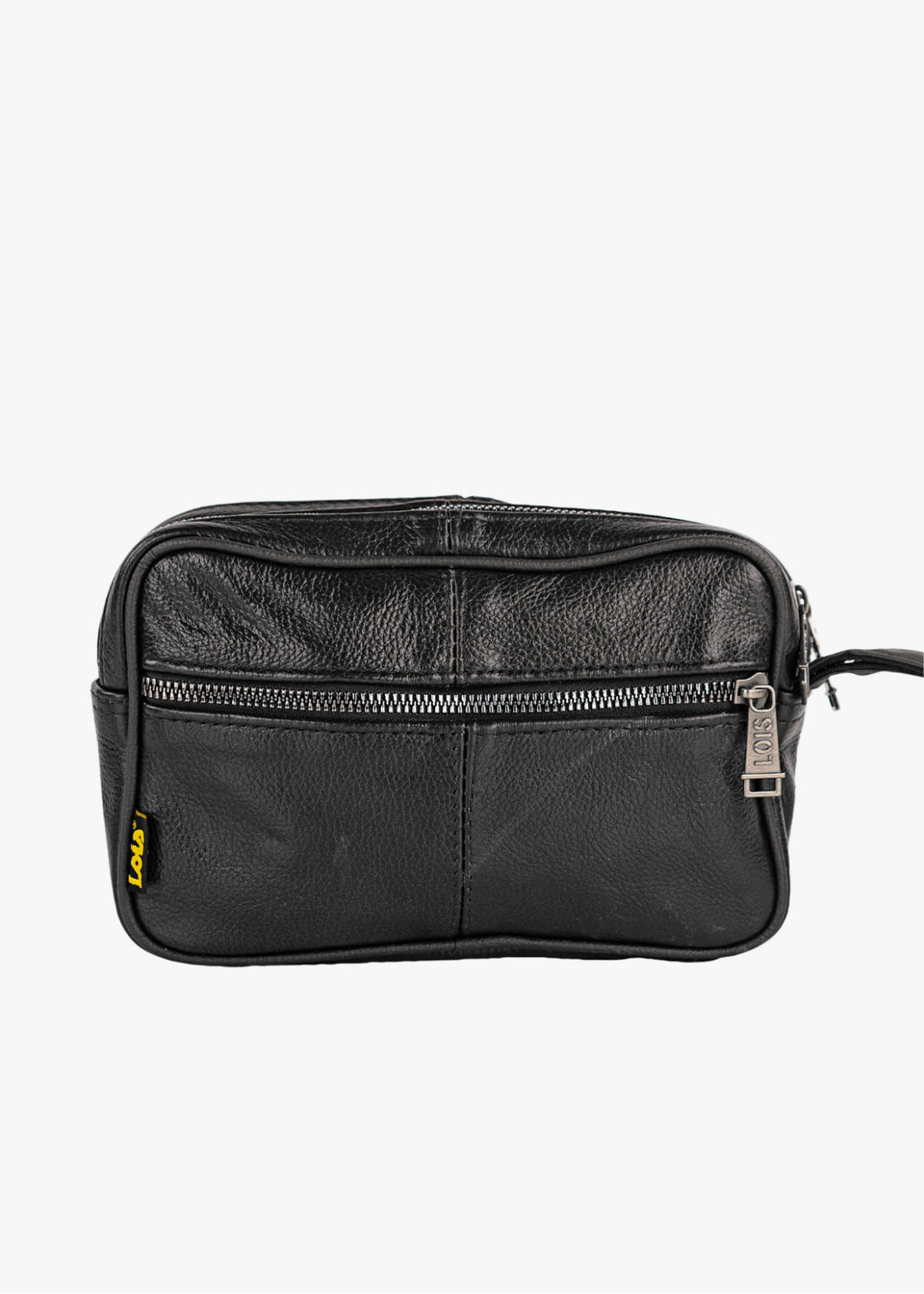 Bolso De Mano Multifuncional cremalleras negro