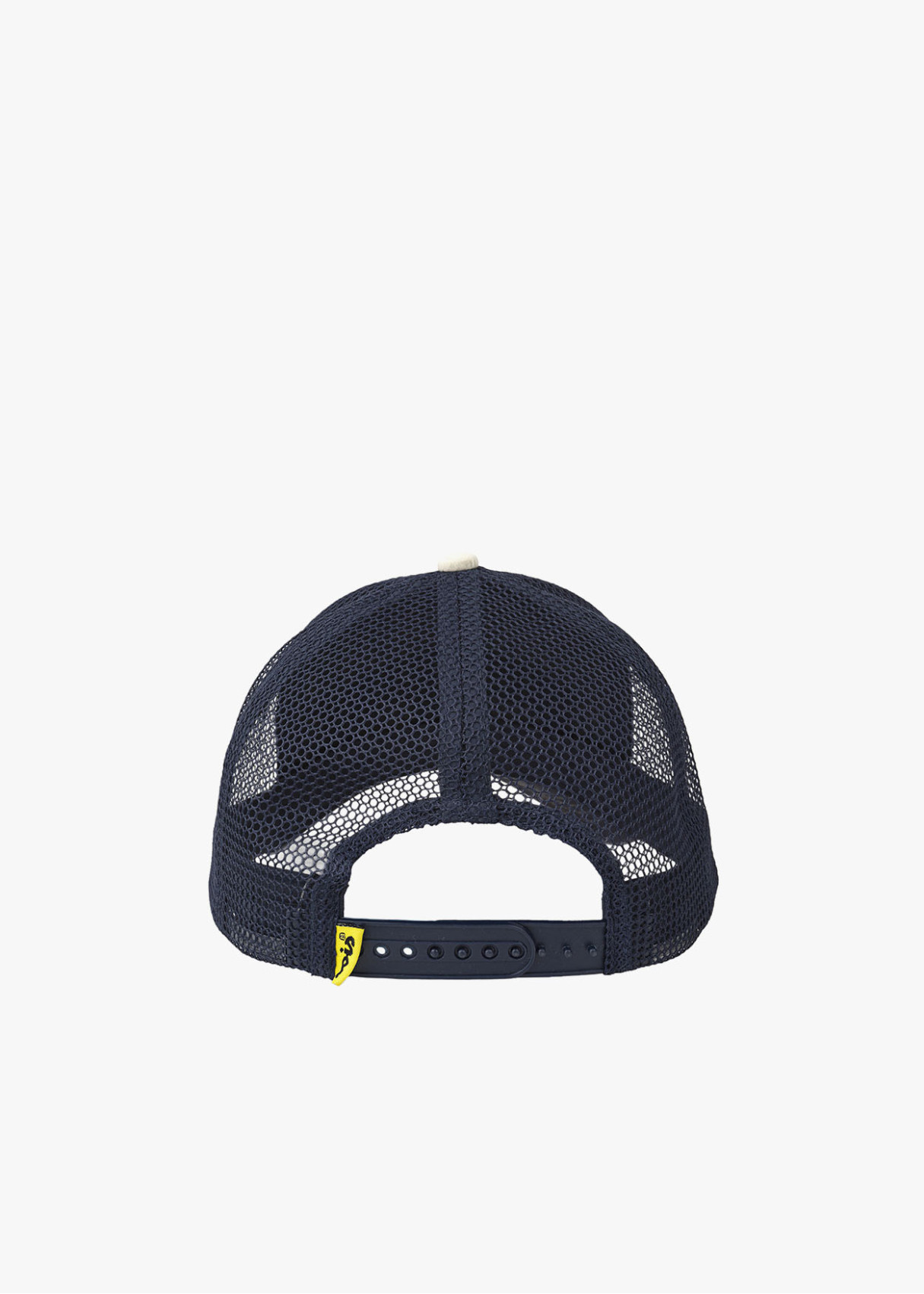 Gorra casual algodón y rejilla azul marino