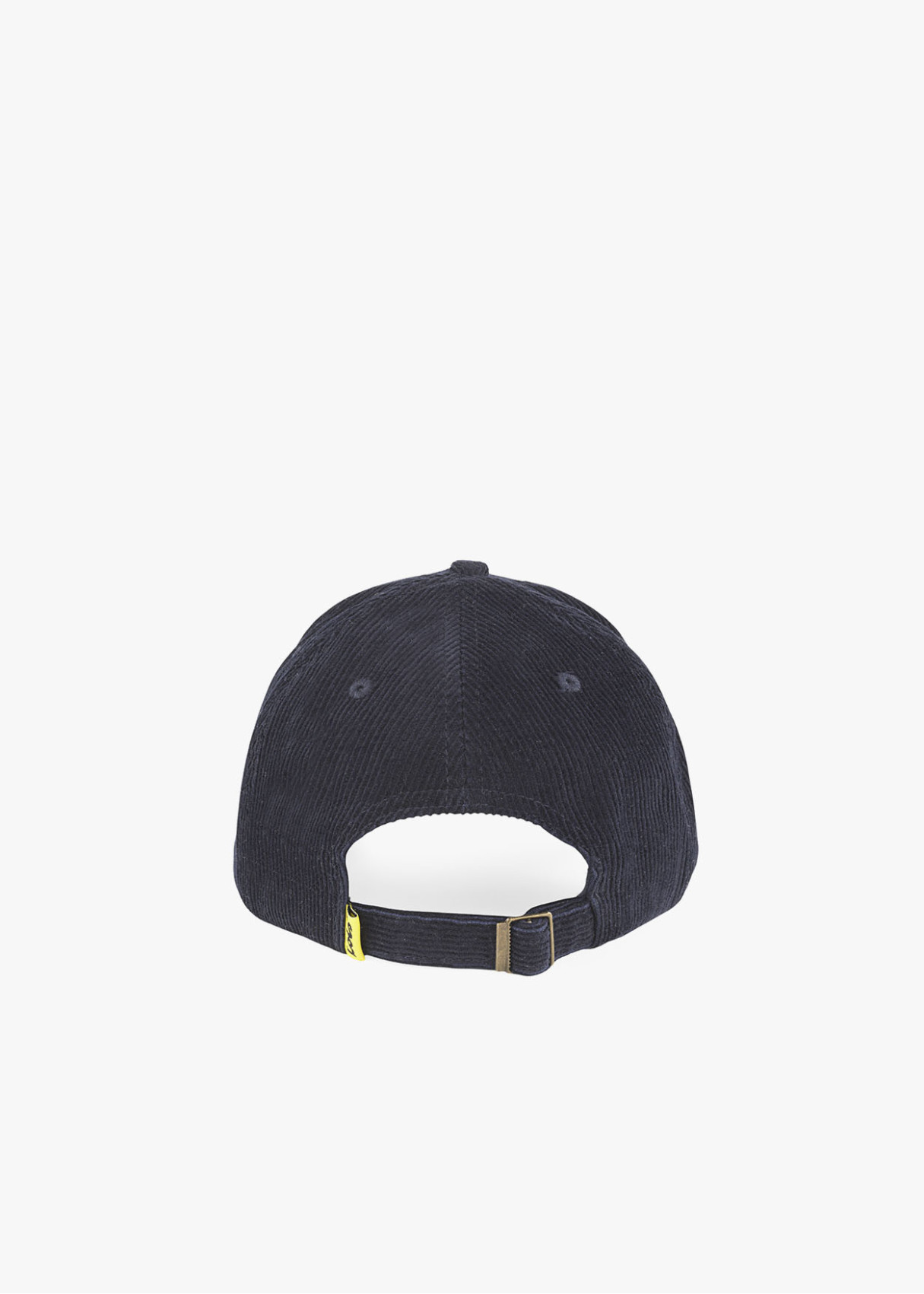 Gorra casual de pana azul