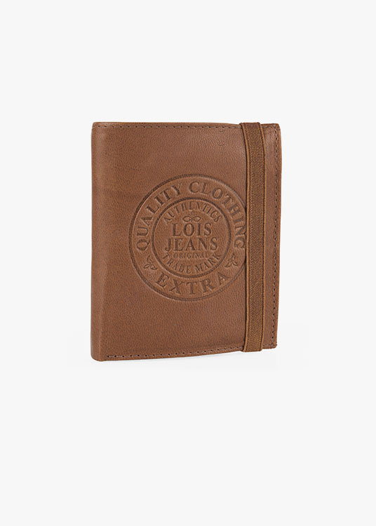 Cartera billetera de Piel Con Monedero Y Múltiples Compartimentos cuero