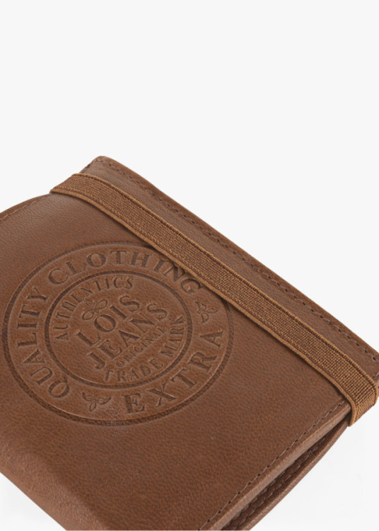 Cartera billetera de Piel Con Monedero Y Múltiples Compartimentos cuero