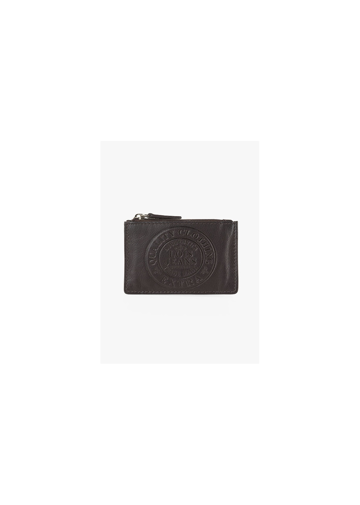 Monedero Piel Pequeños con Porta monedas negro