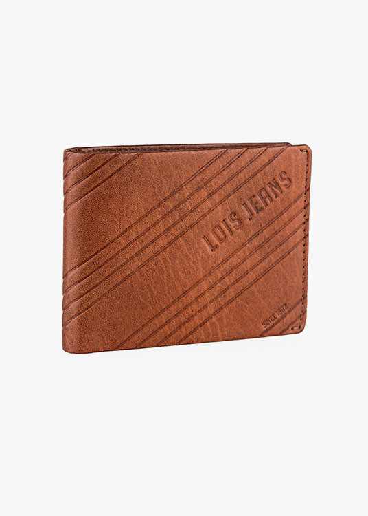 Cartera billetera de Piel Con Compartimento Para Tarjetas cuero