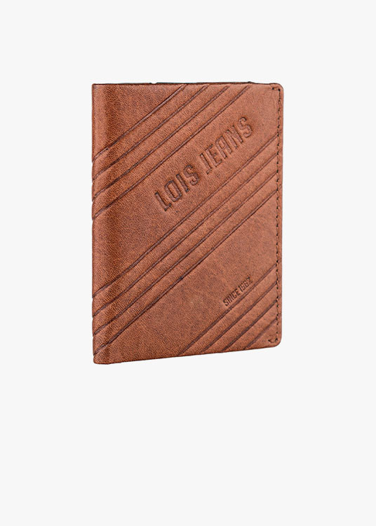 Cartera billetera de Piel Con Compartimento Para Tarjetas cuero