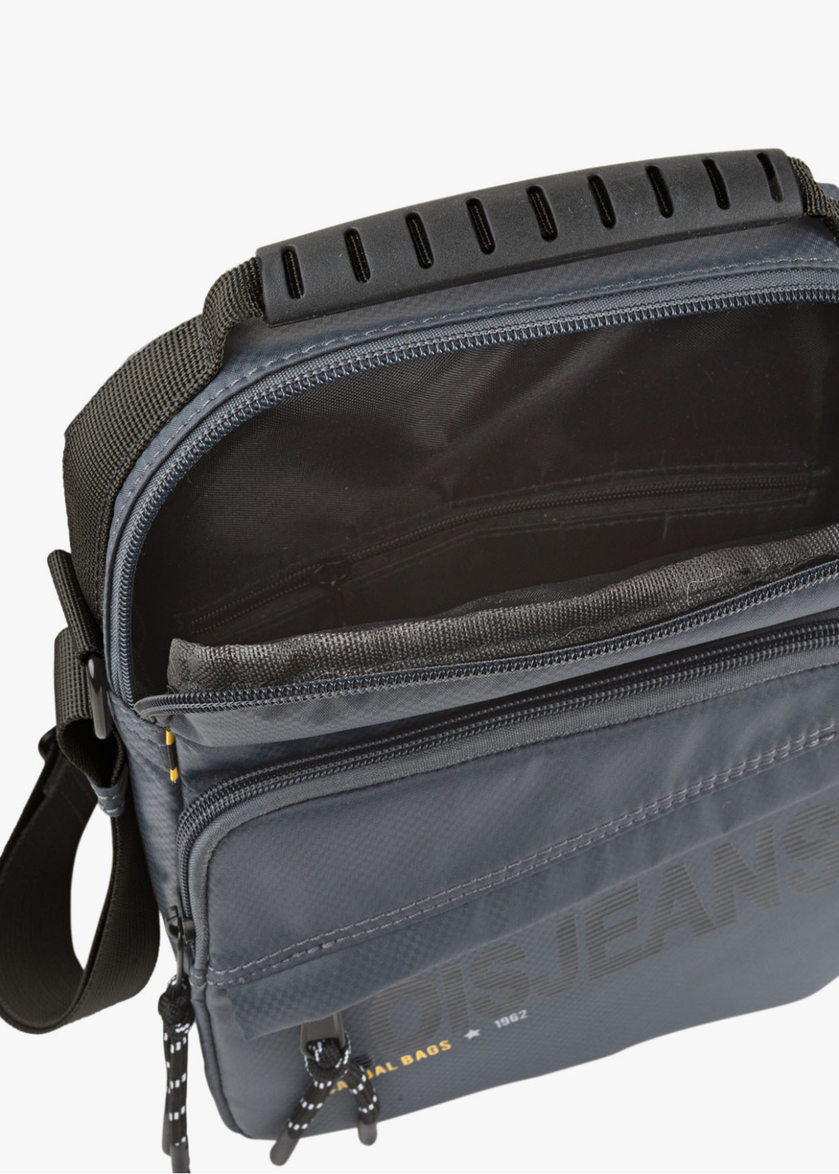 Bandolera ajustable logo Lois jeans azul