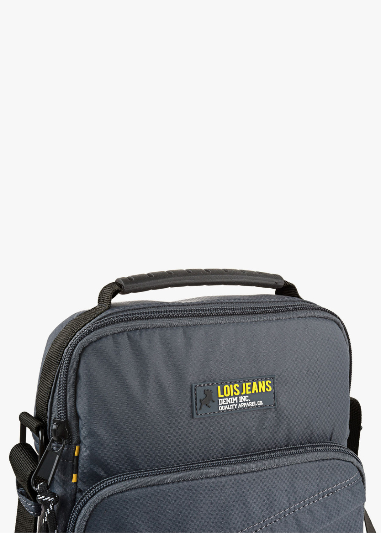 Bandolera ajustable logo Lois jeans azul