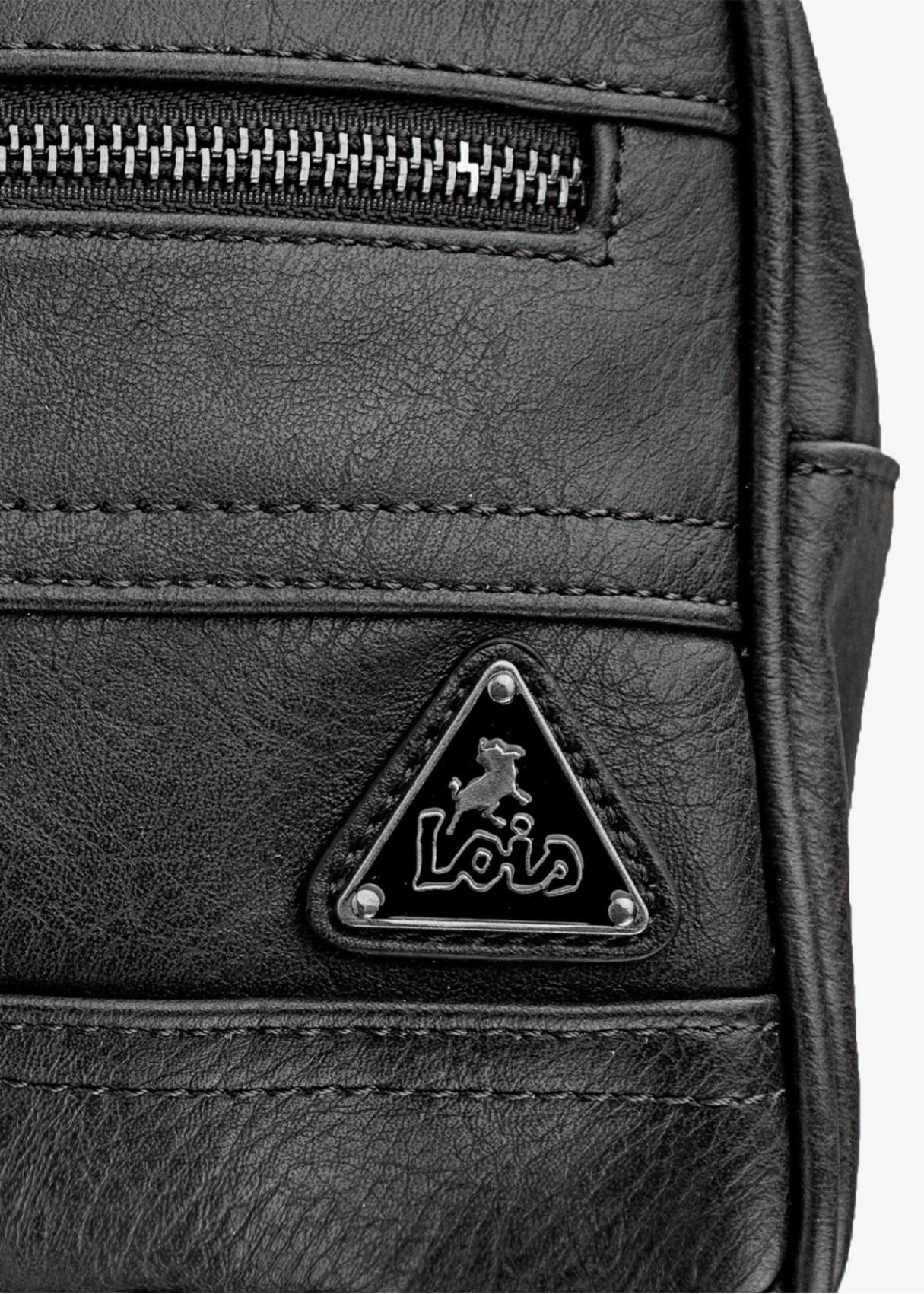 Neceser Pequeño cremalleras y asa lateral negro