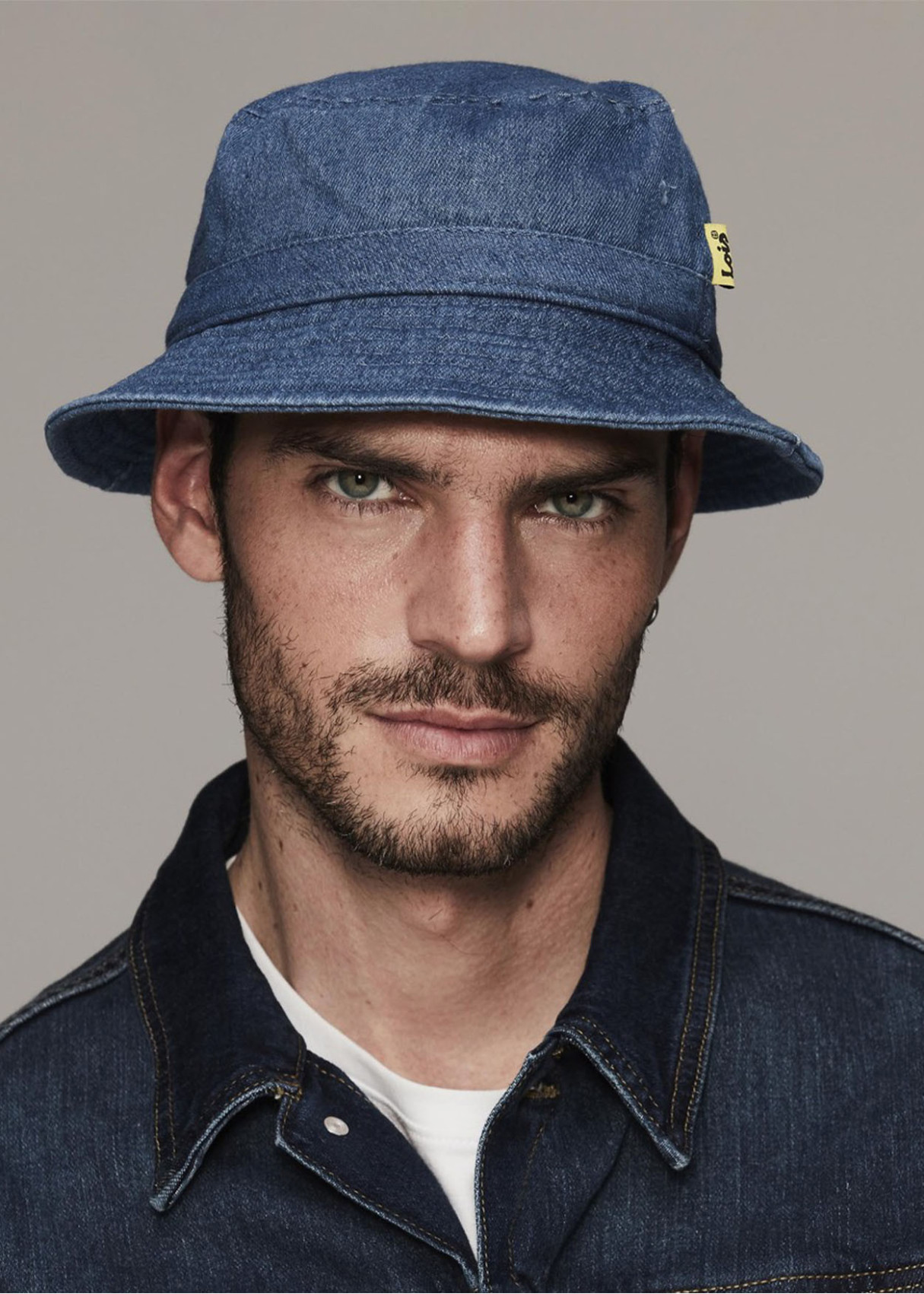 Gorro Pescador Estilo Bucket denim azul