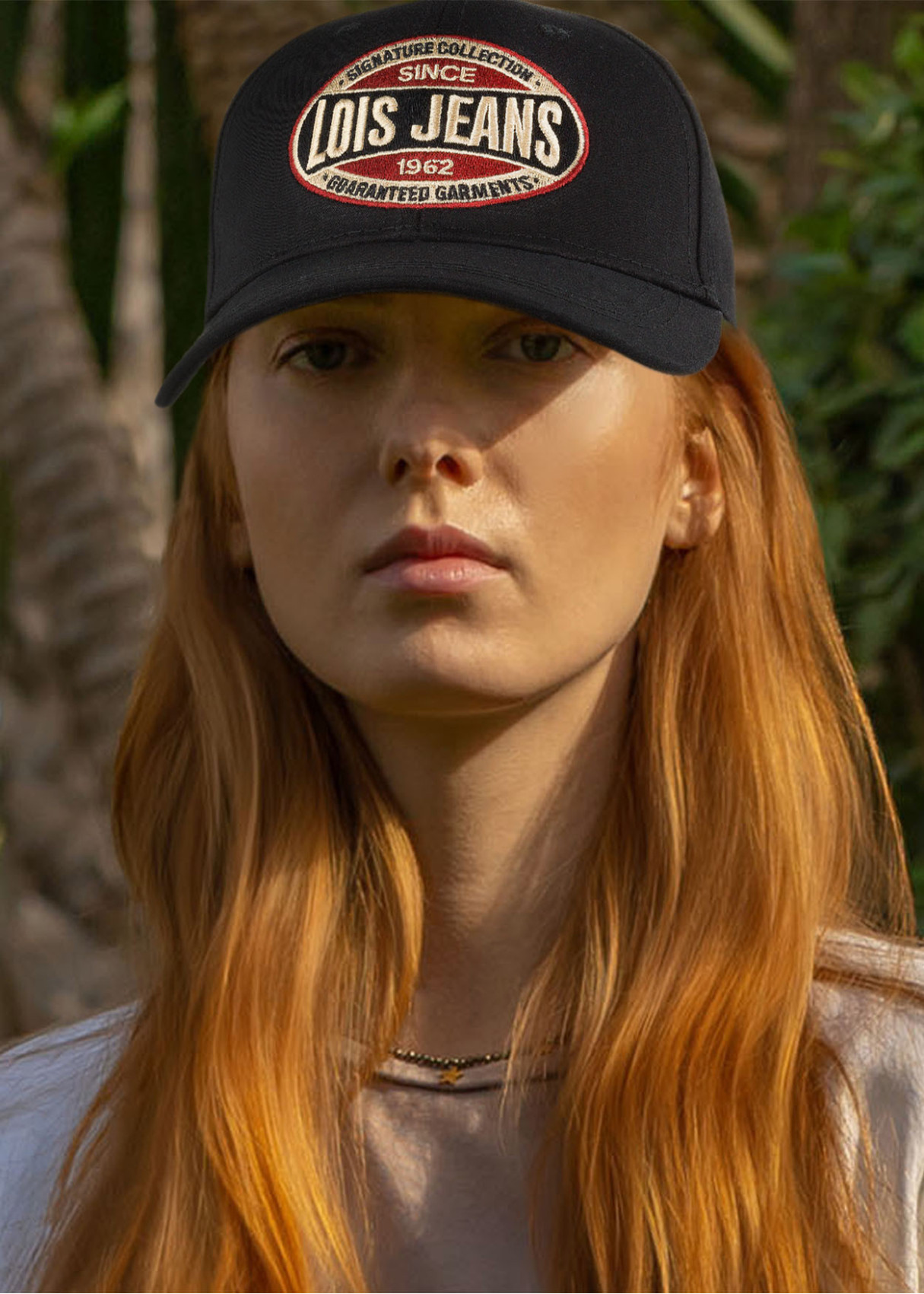 Gorra casual algodón negra