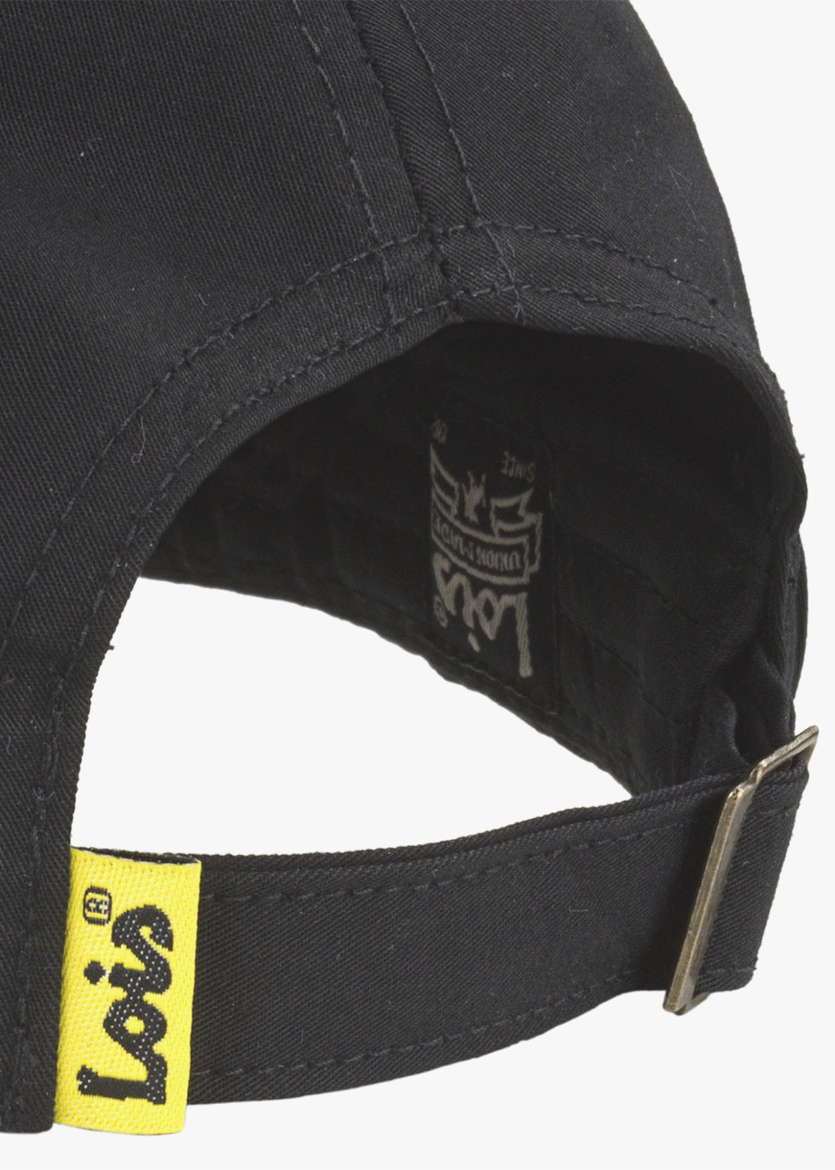Gorra casual algodón negra