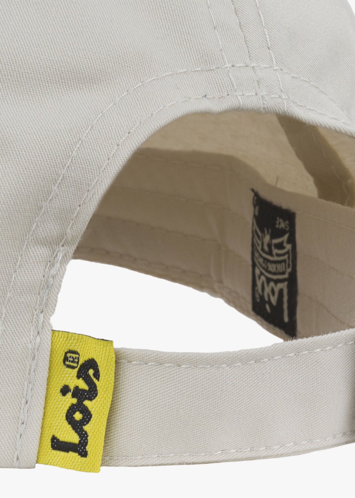 Gorra casual logo frontal Lois blanca