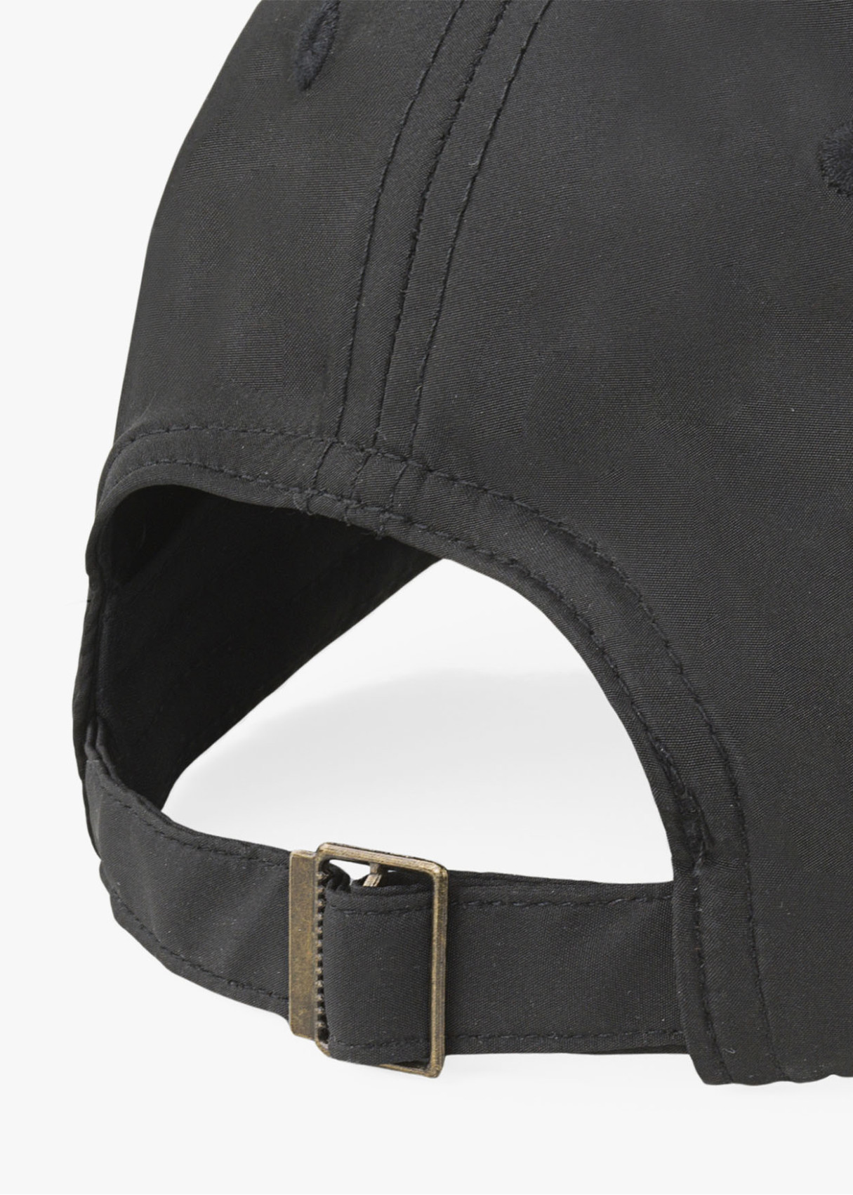 Gorra casual impermeable negra