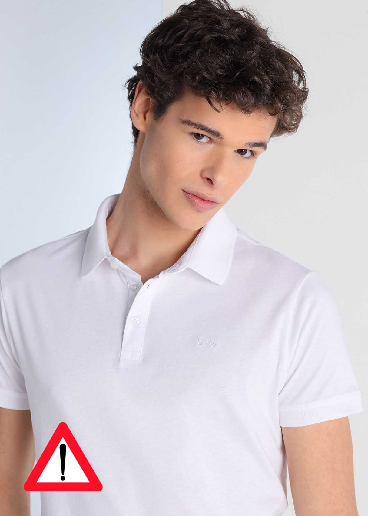 Polo Manga Corta básico blanco