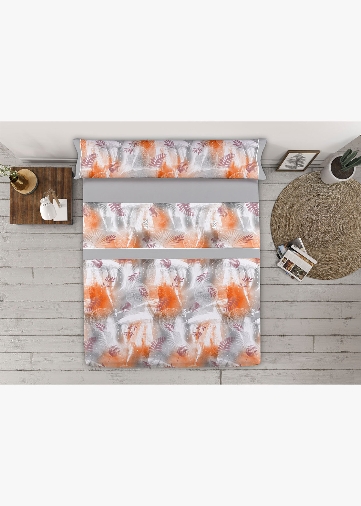 Juego Sabanas AUSTRALIA Naranja