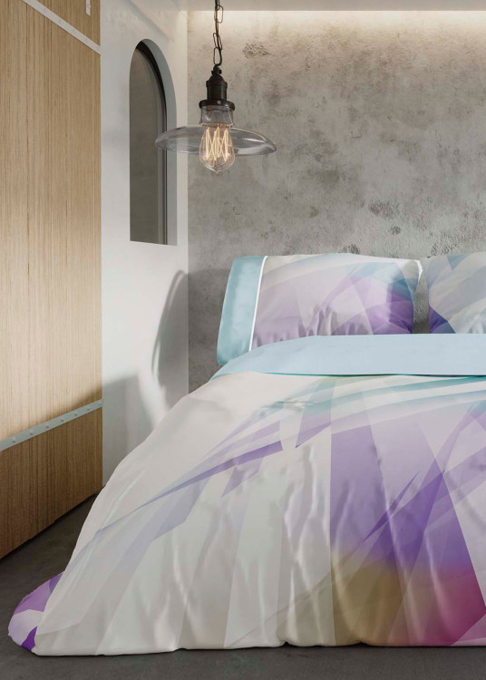 Juego Nórdico 100% Algodón ARNOLD Morado